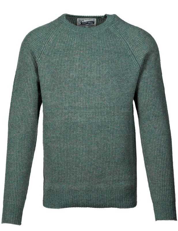 Shott Nyc Corp. Ribbed Wool Crewneck Sweater