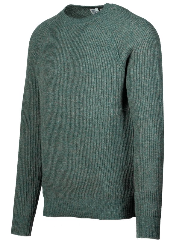 Shott Nyc Corp. Ribbed Wool Crewneck Sweater