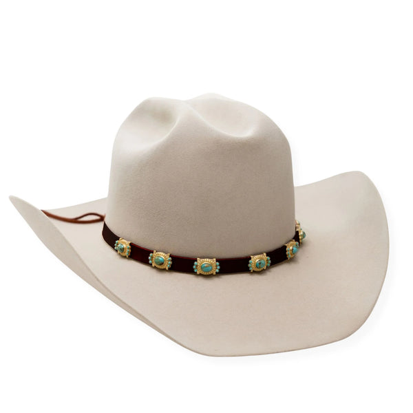 Christina Greene Sagebrush Turquoise Hat Band