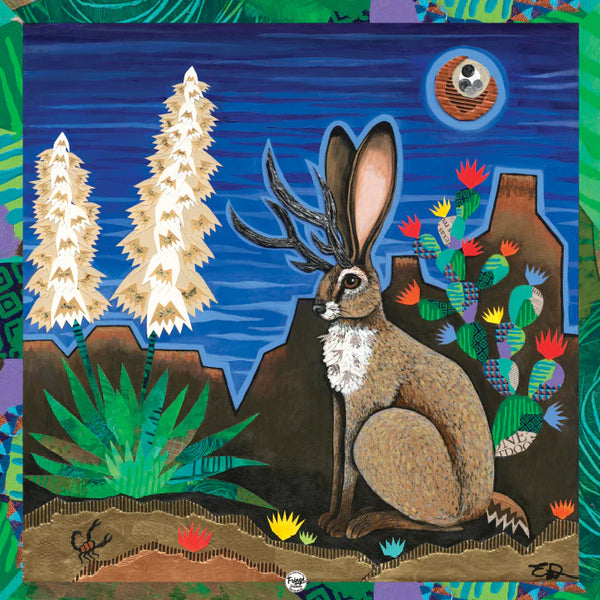 Song of the Jackalope Long And Tall Scarf