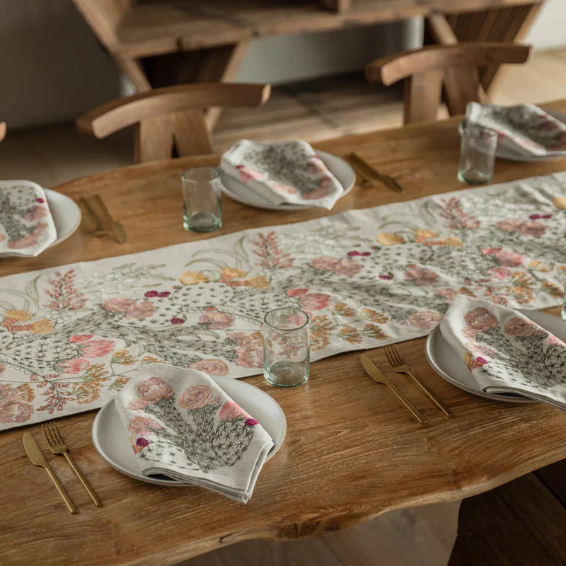 Coral & Tusk Desert Blooms 76X18 Table Runner 