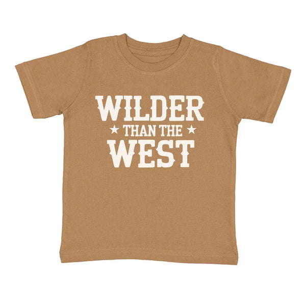 Wilder Than The West Short Sleeve T-Shirt - Mocha