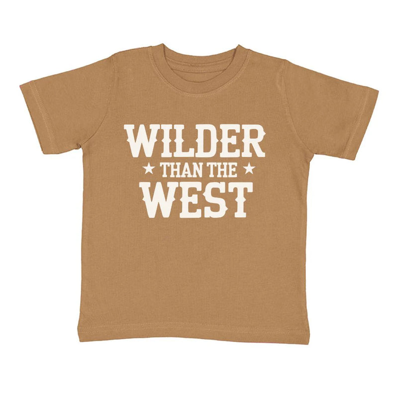 Wilder Than The West Short Sleeve T-Shirt - Mocha