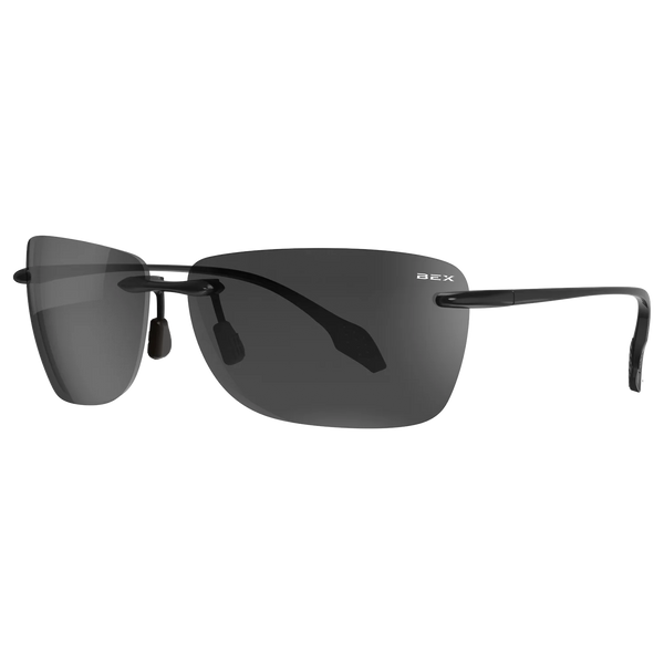 BEX JAXYN XL BLACK AND GRAY SUNGLASSES 