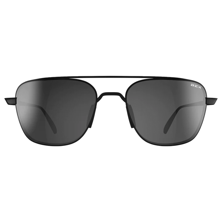 Matte Black, Gray and Silver sunglasses