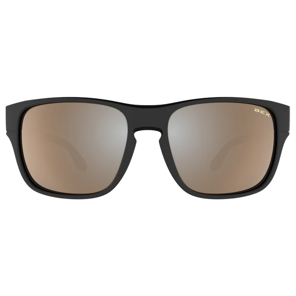 BLACK, BROWN AND SILVER SUNGLASSES
