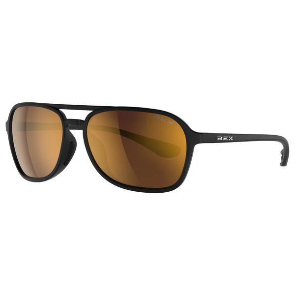 BEX RANGER LITE BLACK, BROWN AND GOLD SUNGLASSES