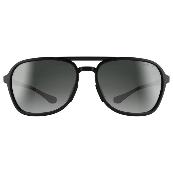 BEX RANGER LITE BLACK, GRAY AND SILVER SUNGLASSES 