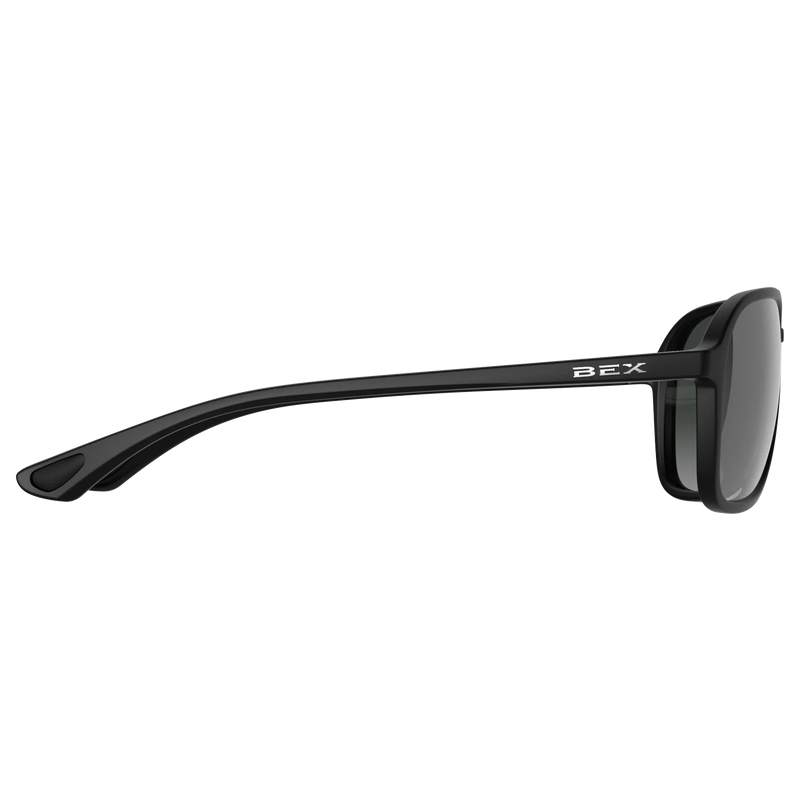 BEX RANGER LITE BLACK, GRAY AND SILVER SUNGLASSES 