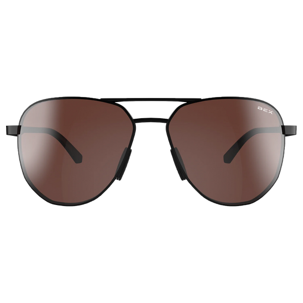 BEX WELVIS BLACK, BROWN AND SILVER SUNGLASSES 