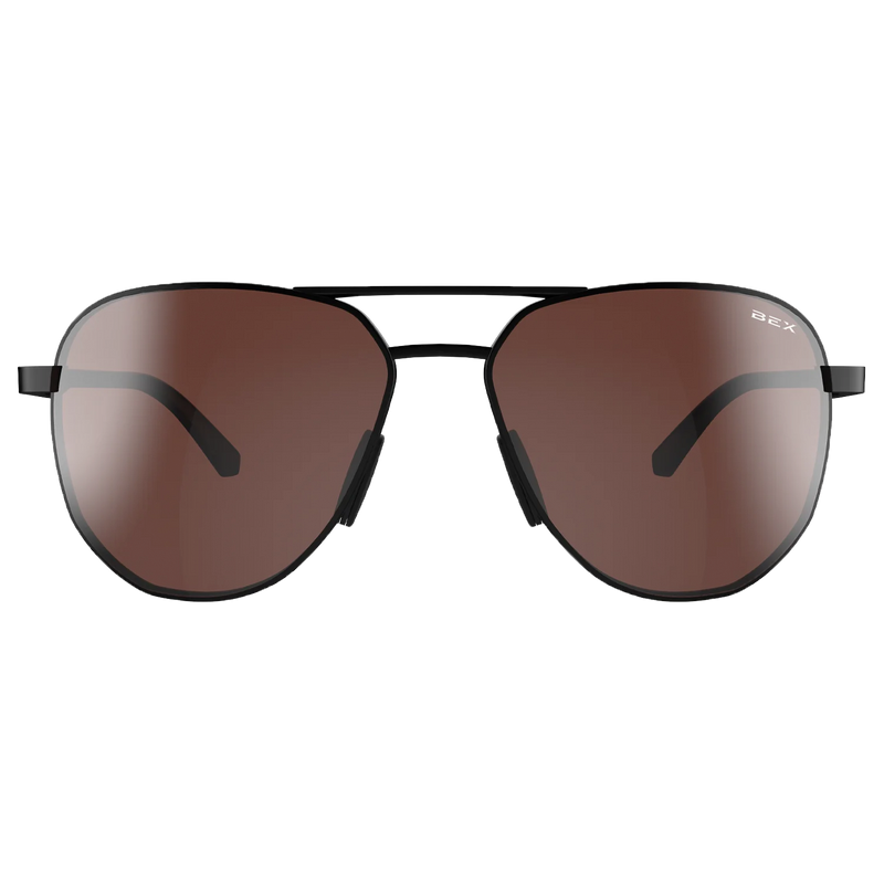 BEX WELVIS BLACK, BROWN AND SILVER SUNGLASSES 