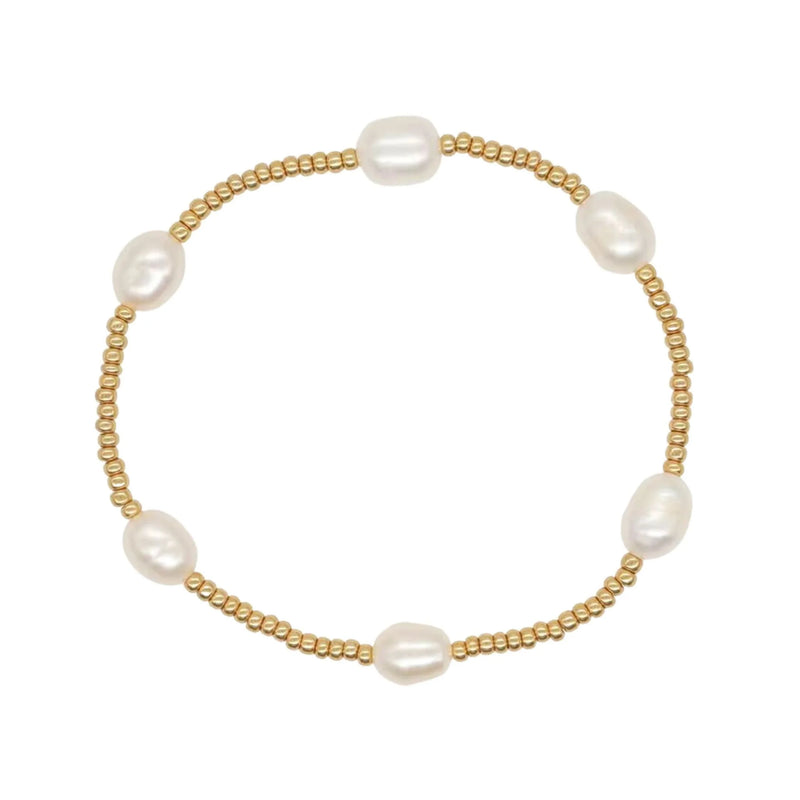 Christina Greene Swept Away Pearl Beaded Bracelet Set