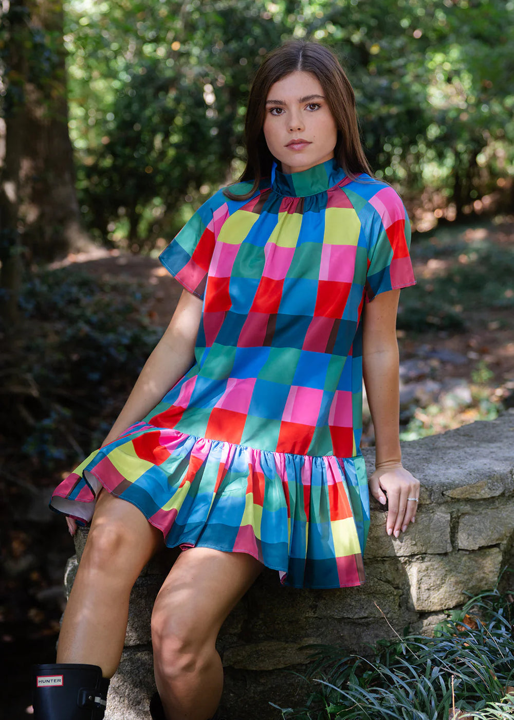 Alden Adair Willa Dress XS / HOLIDAY CHECK Alden Adair Willa Dress XS / HOLIDAY CHECK