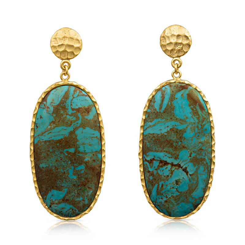 CHRISTINA GREENE Large Drop Earrings