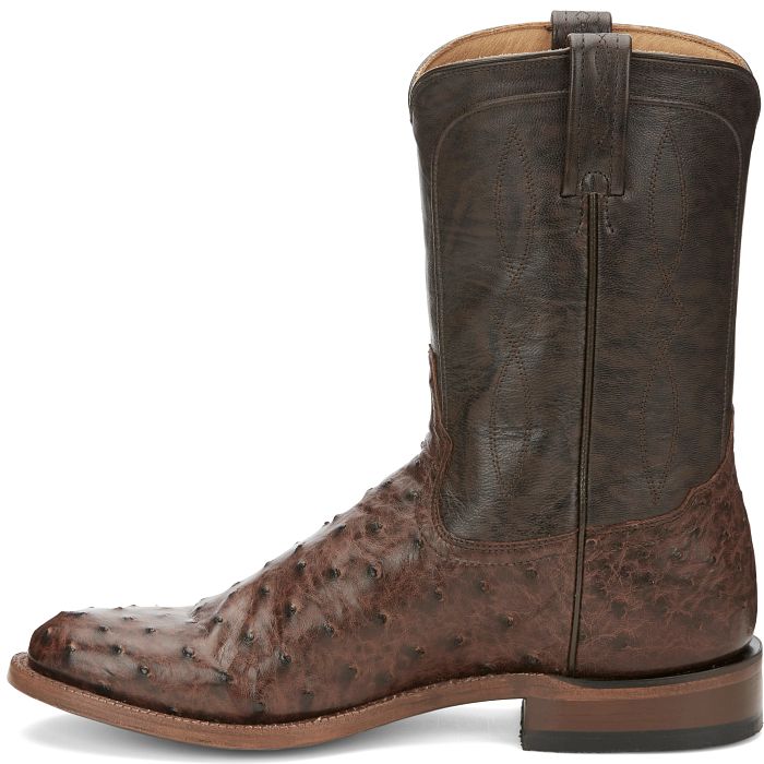 TONY LAMA MONTEREY 10" PULL-ON FULL QUILL WESTERN BOOT