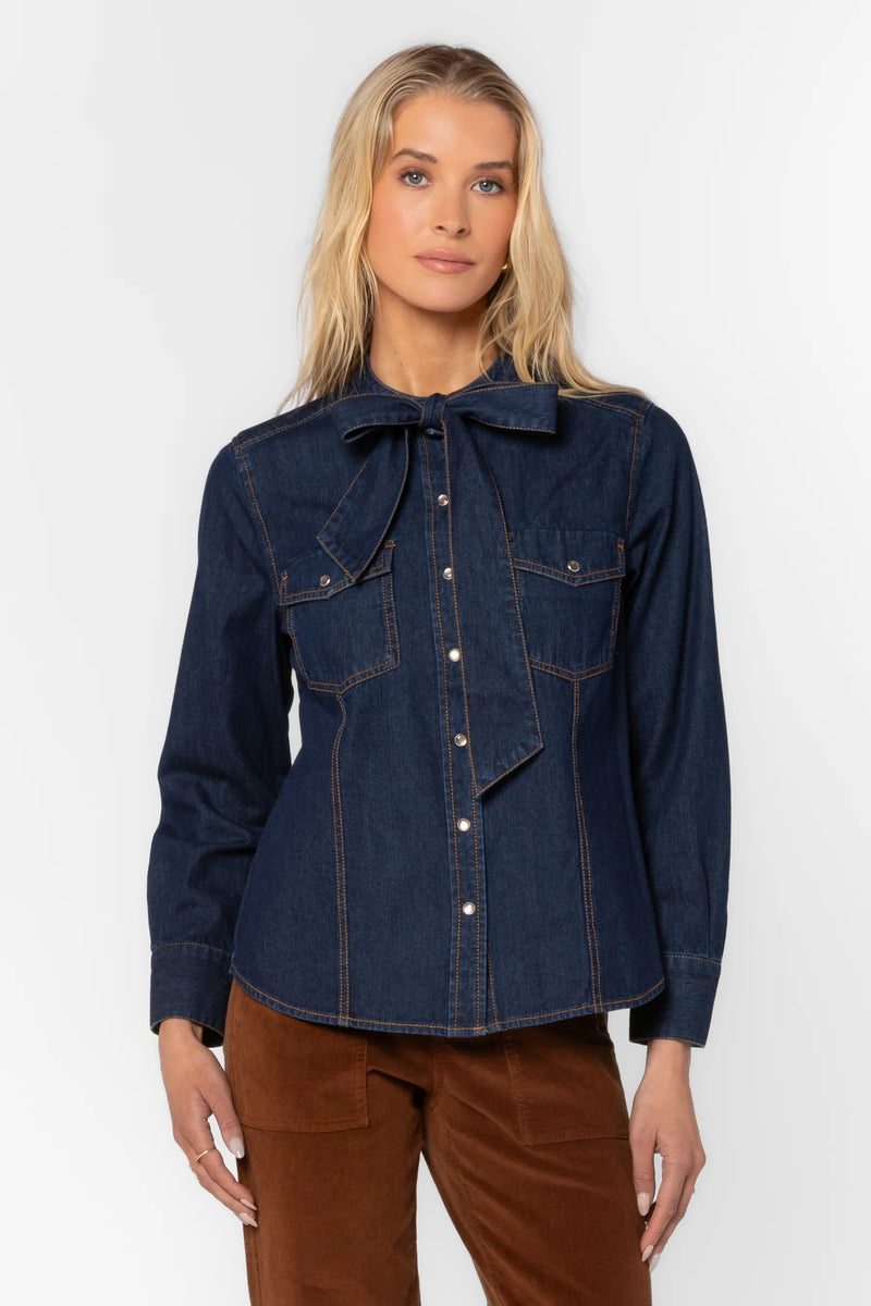 Velvet Heart Trixie Raw Blue Shirt