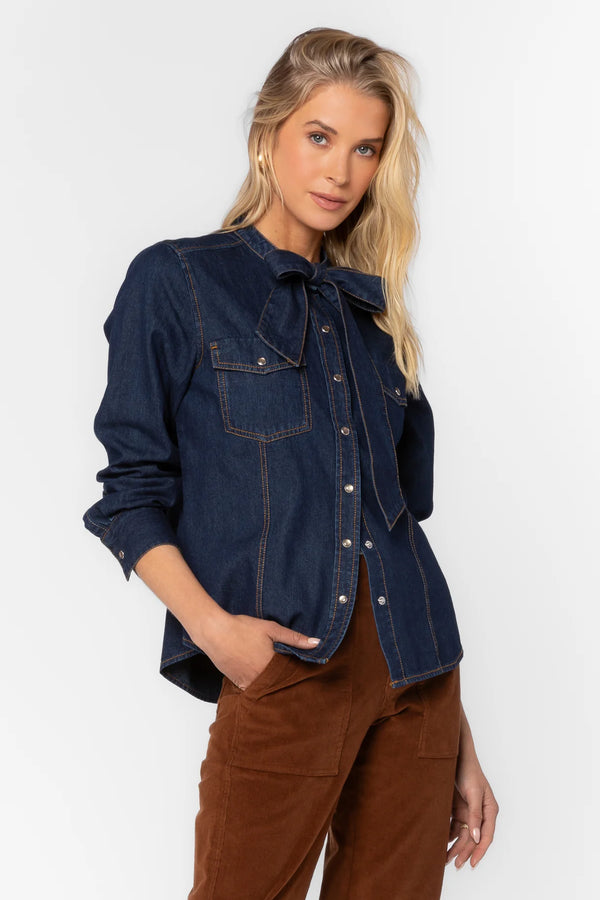 Velvet Heart Trixie Raw Blue Shirt