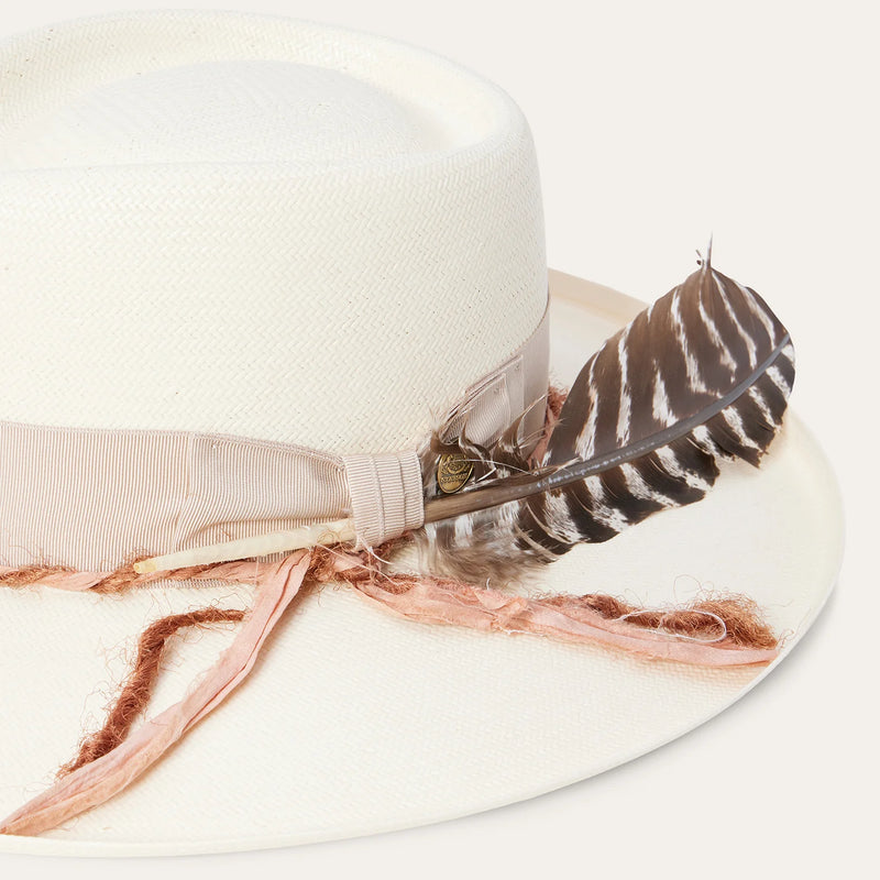 Stetson Kings Row Shantung Straw Fedora