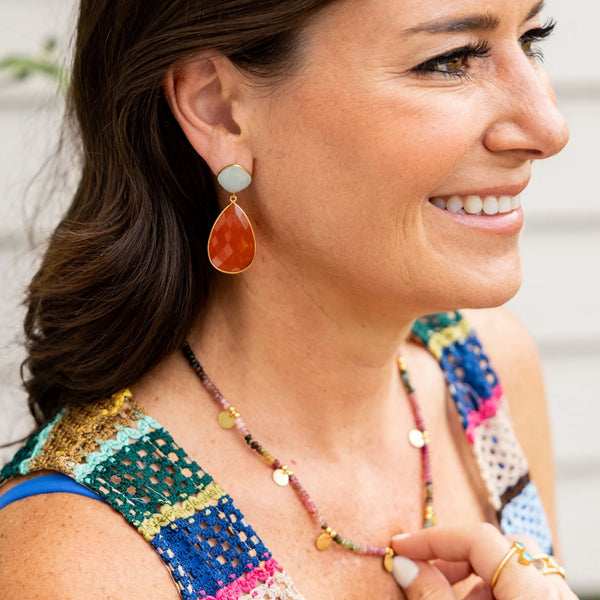 Christina Greene Twilight Sky Drop Earring 