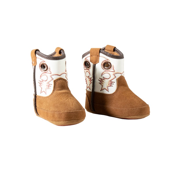 TWISTER BABY TREY STYLE BUCKER BOY BOOT BROWN