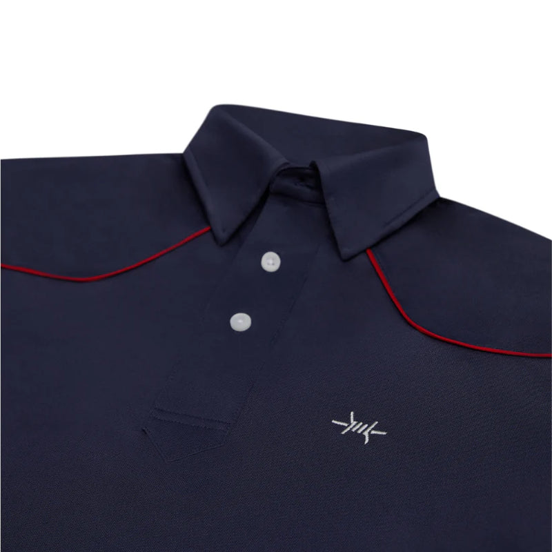 TEXAS STANDARD Lariat Western Polo - Lone Star