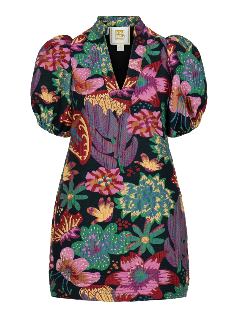 Emily Mccarthy Hampton Mini Midnight Garden Dress