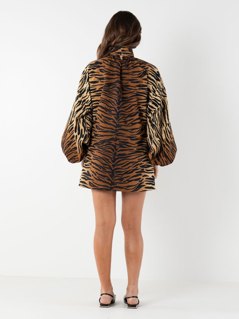 Emily McCarthy Sasha Mini Jacquard Dress