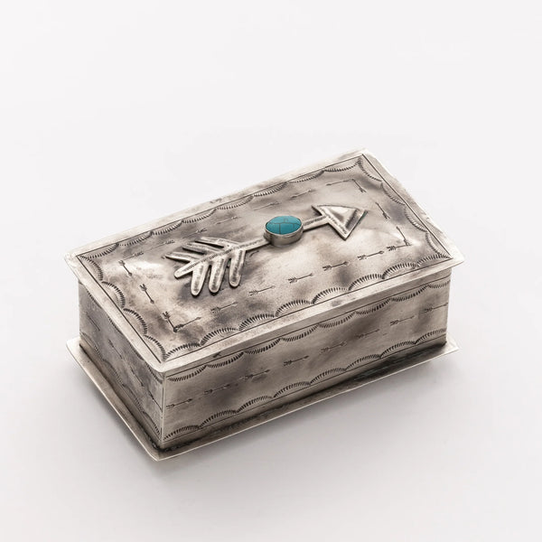 J. Alexander Arrow And Turquoise Box