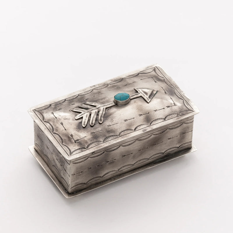 J. Alexander Arrow And Turquoise Box