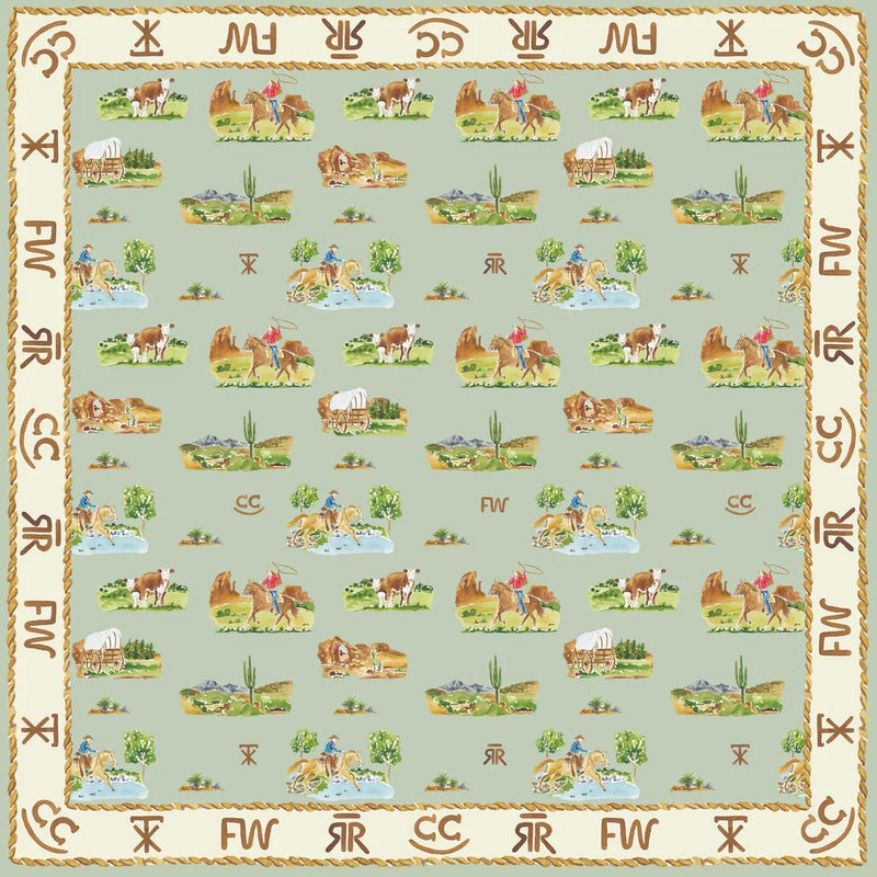 Catherine Cartie Western Toile Scarf
