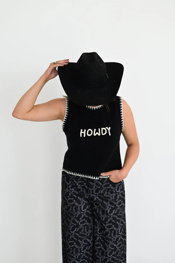 Turquoise Haven Sweater Vest Howdy Vest 