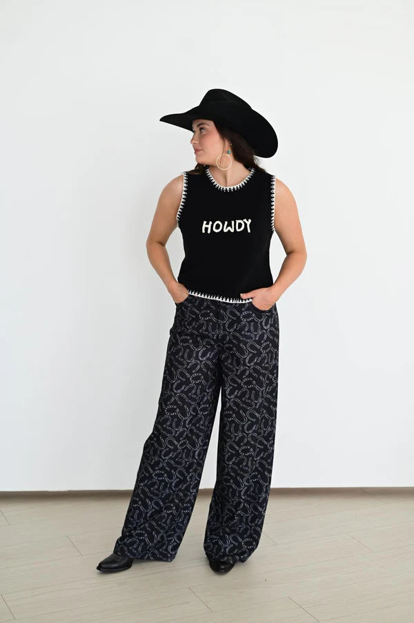Turquoise Haven Sweater Vest Howdy Vest 