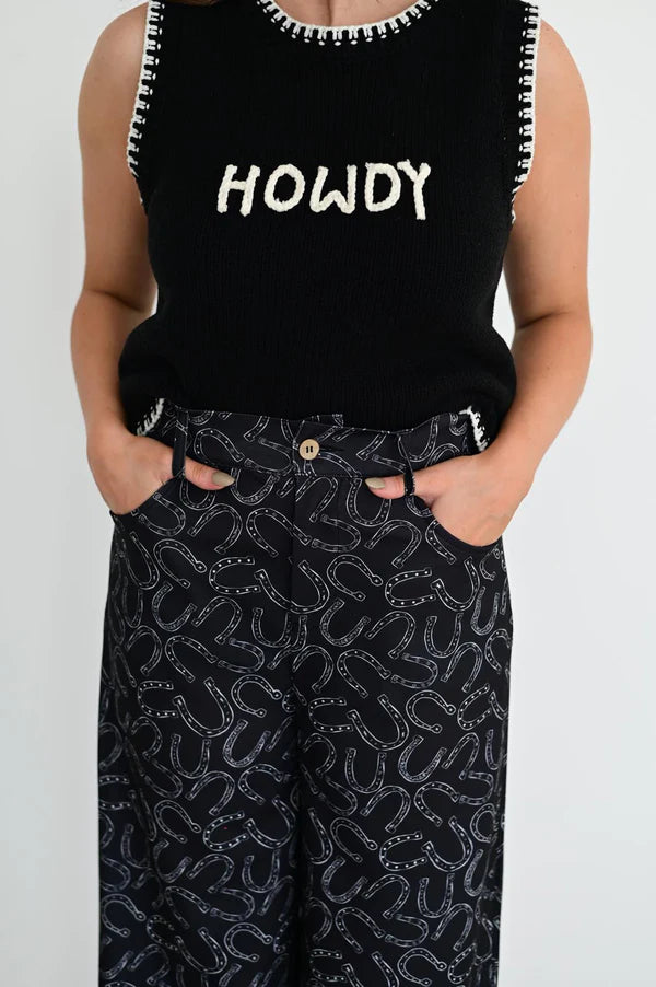Turquoise Haven Sweater Vest Howdy Vest 