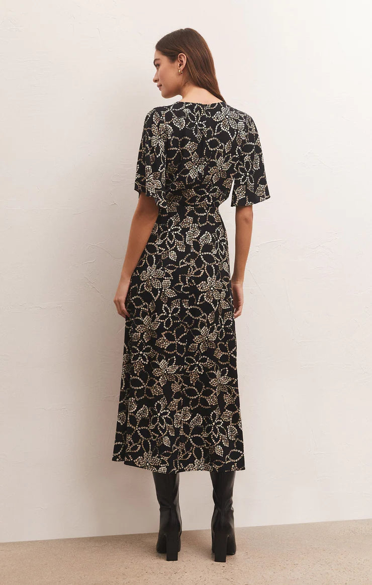 Z SUPPLY IRIS BATIK MIDI DRESS