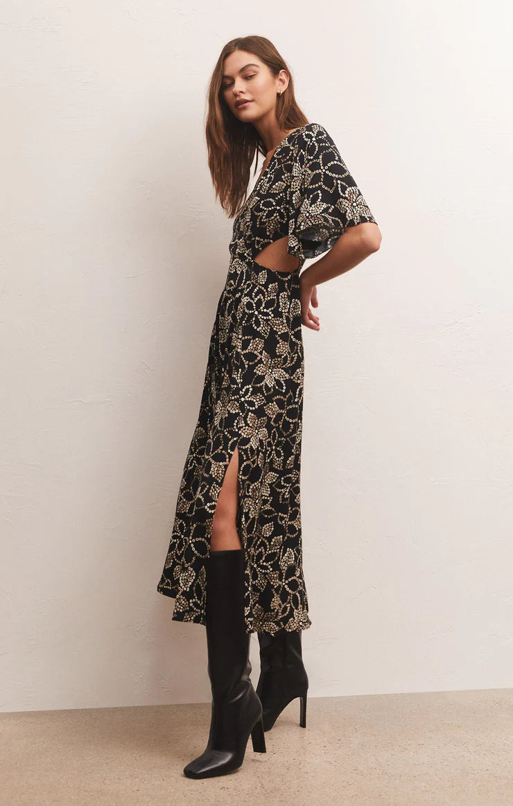 Z SUPPLY IRIS BATIK MIDI DRESS