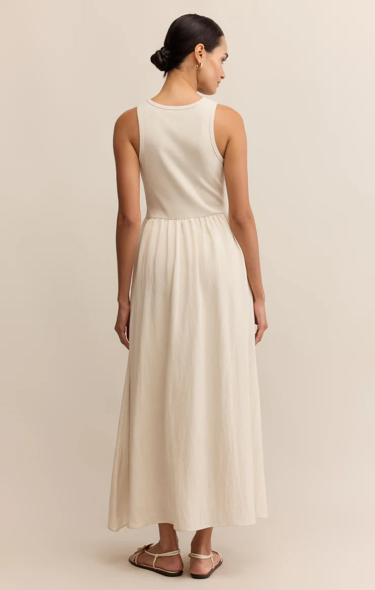 Z Supply Charlotte Rib Midi Dress