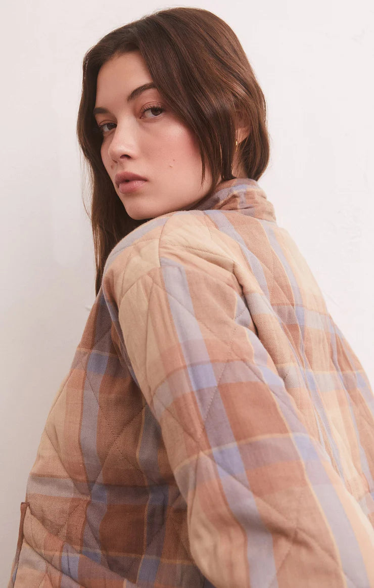 Z SUPPLY MAYA PLAID JACKET