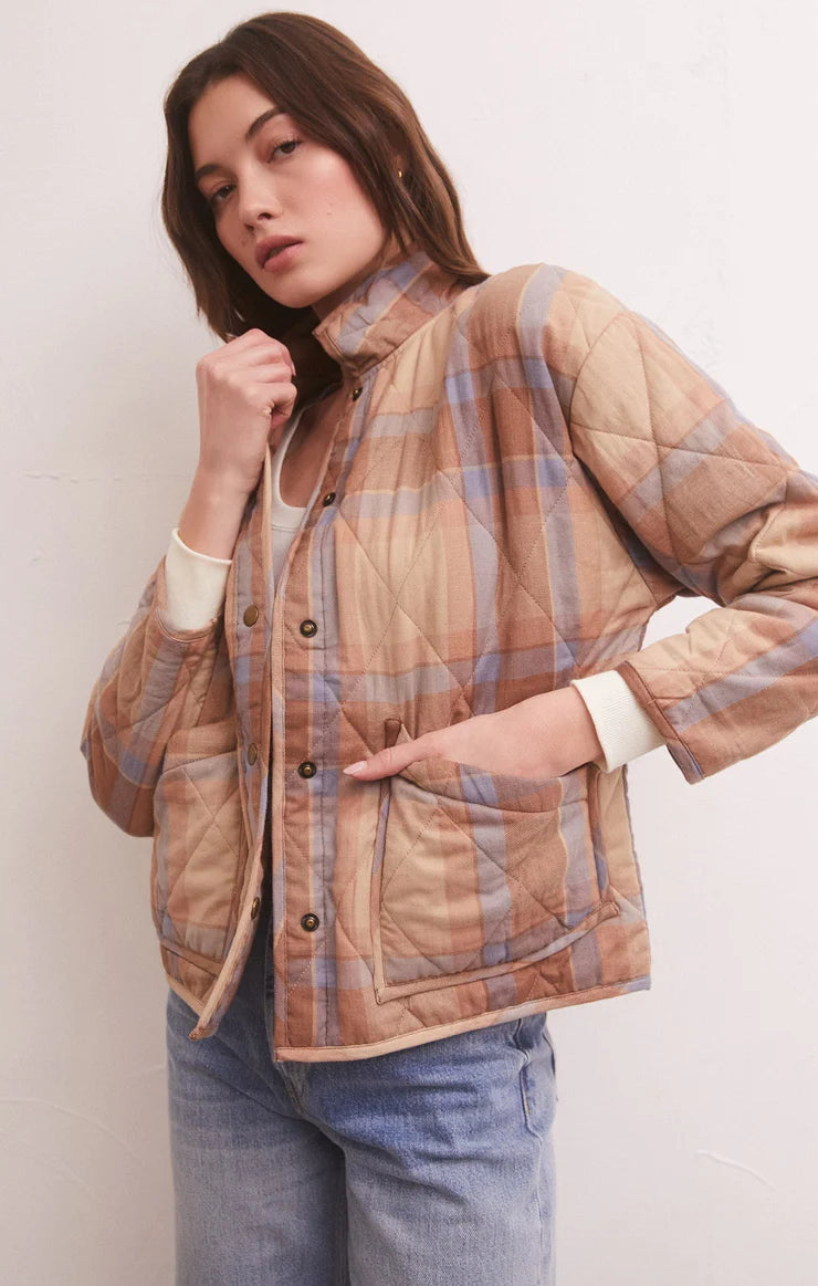 Z SUPPLY MAYA PLAID JACKET