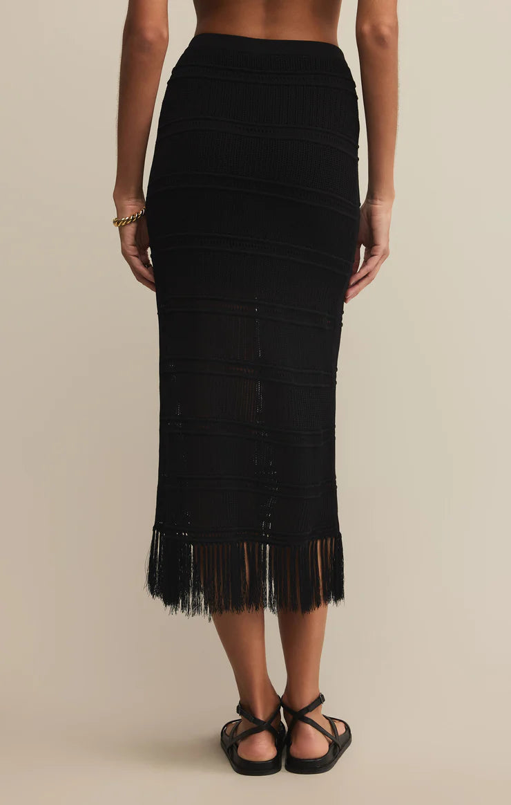 Z Supply Flynn Crochet Midi Skirt