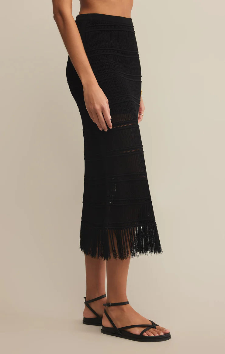 Z Supply Flynn Crochet Midi Skirt