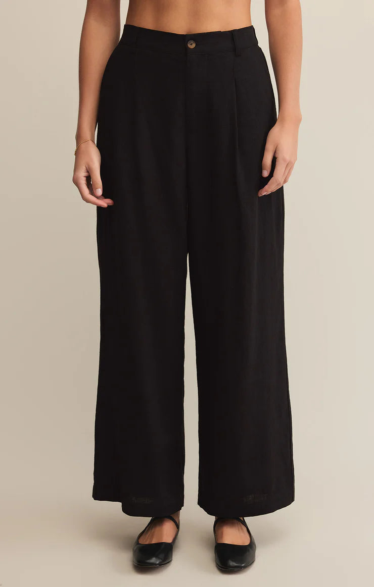 Z Supply Topanga Wide Leg Linen Pant