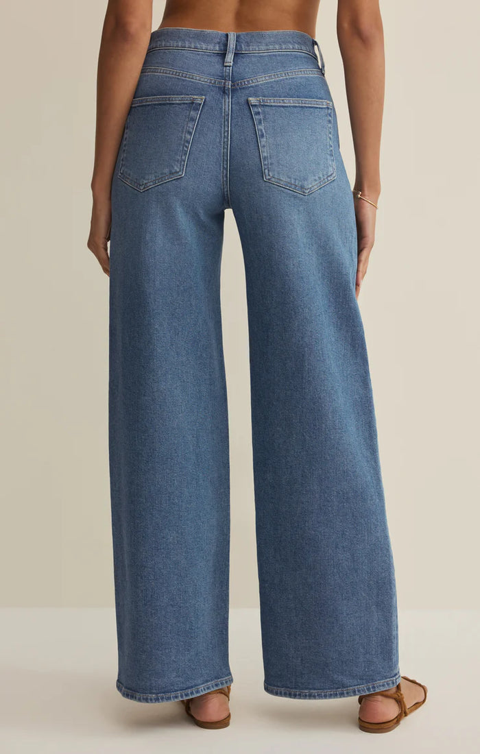 Z Supply Nova High Rise Wide Leg Denim Pant – Maverick Fine