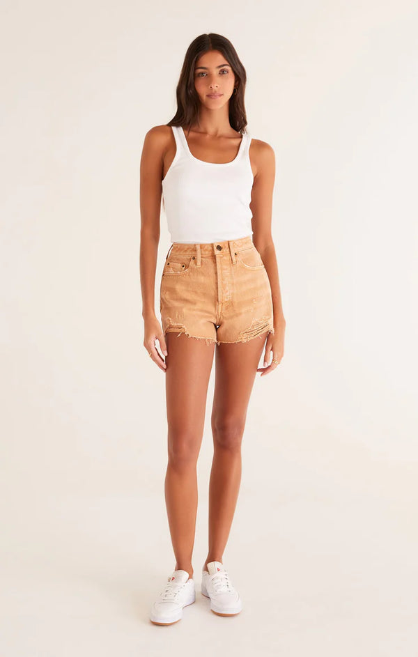 Z SUPPLY CLASSIC HI-RISE DENIM SHORT