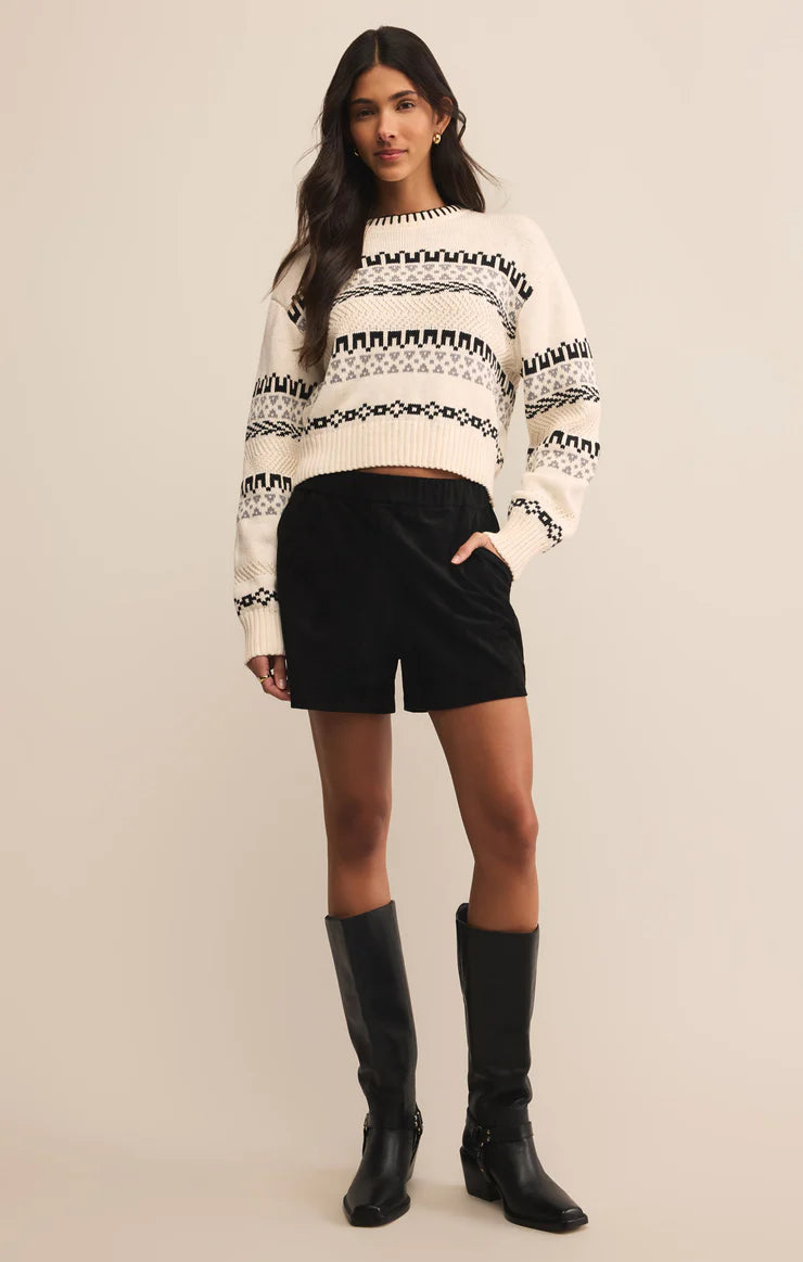 Z Supply Tia Faux Suede Short