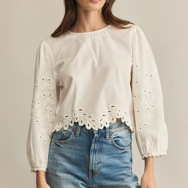 Rhié | Mie Lace Blouse, Black – RHIÉ