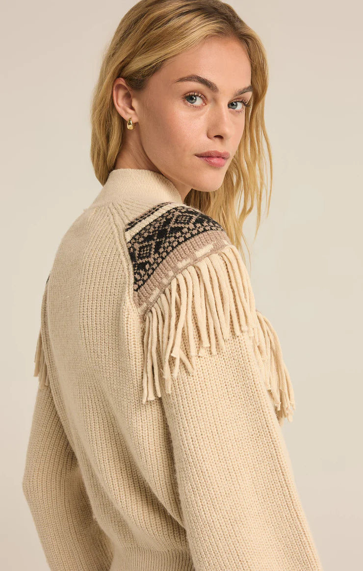 Z Supply North Fringe Sweater