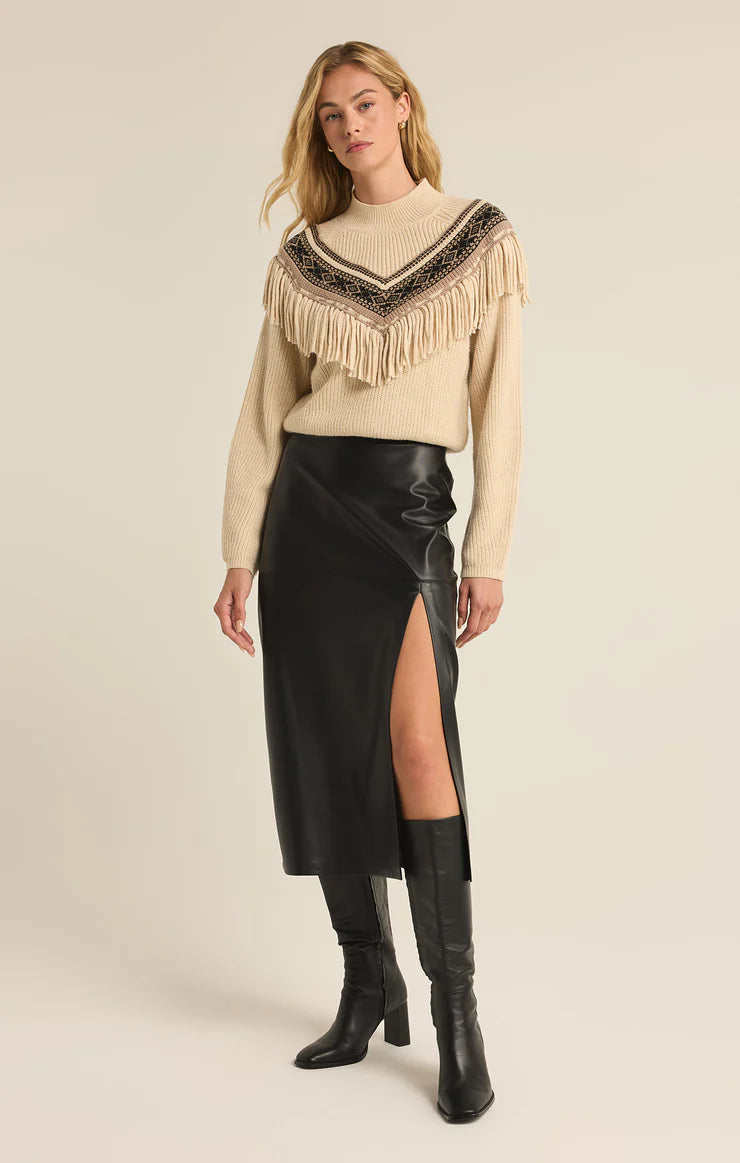 Z Supply North Fringe Sweater