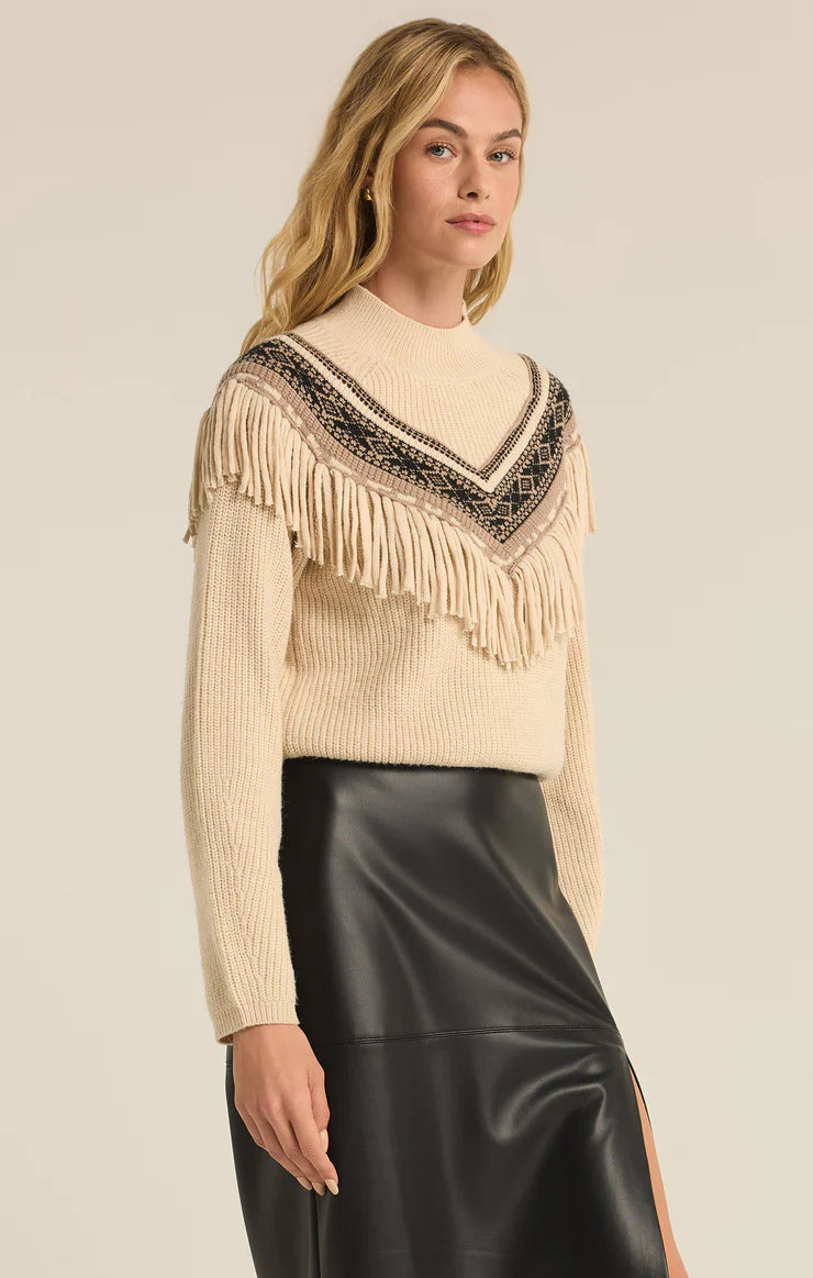 Z Supply North Fringe Sweater