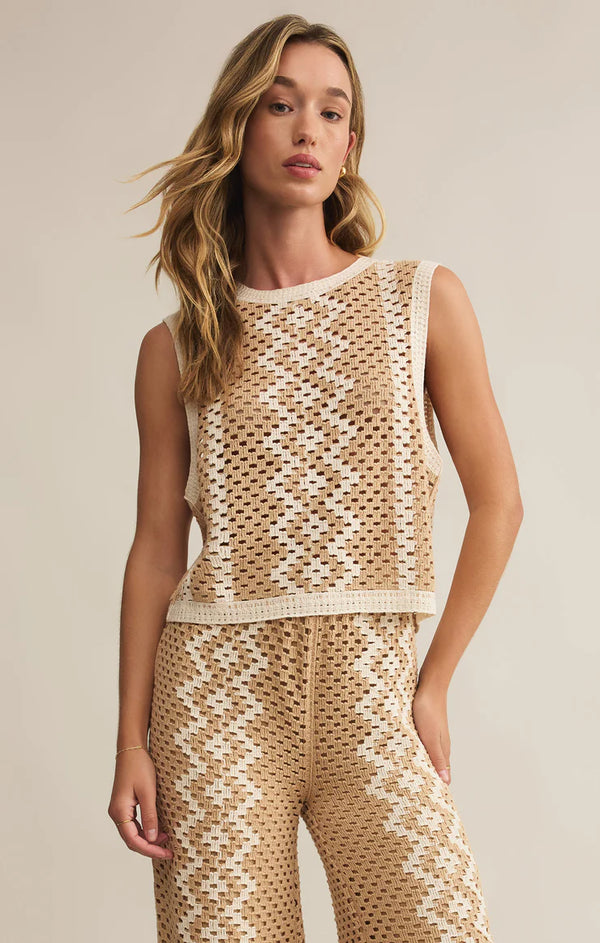 Z Supply Oasis Crochet Top