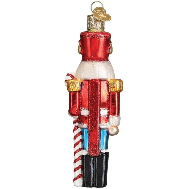 Peppermint Nutcracker Ornament 